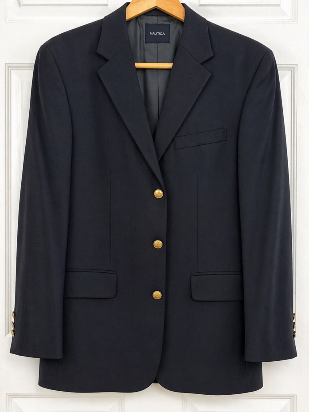Nautica Mens Navy Blazer – Size 43L